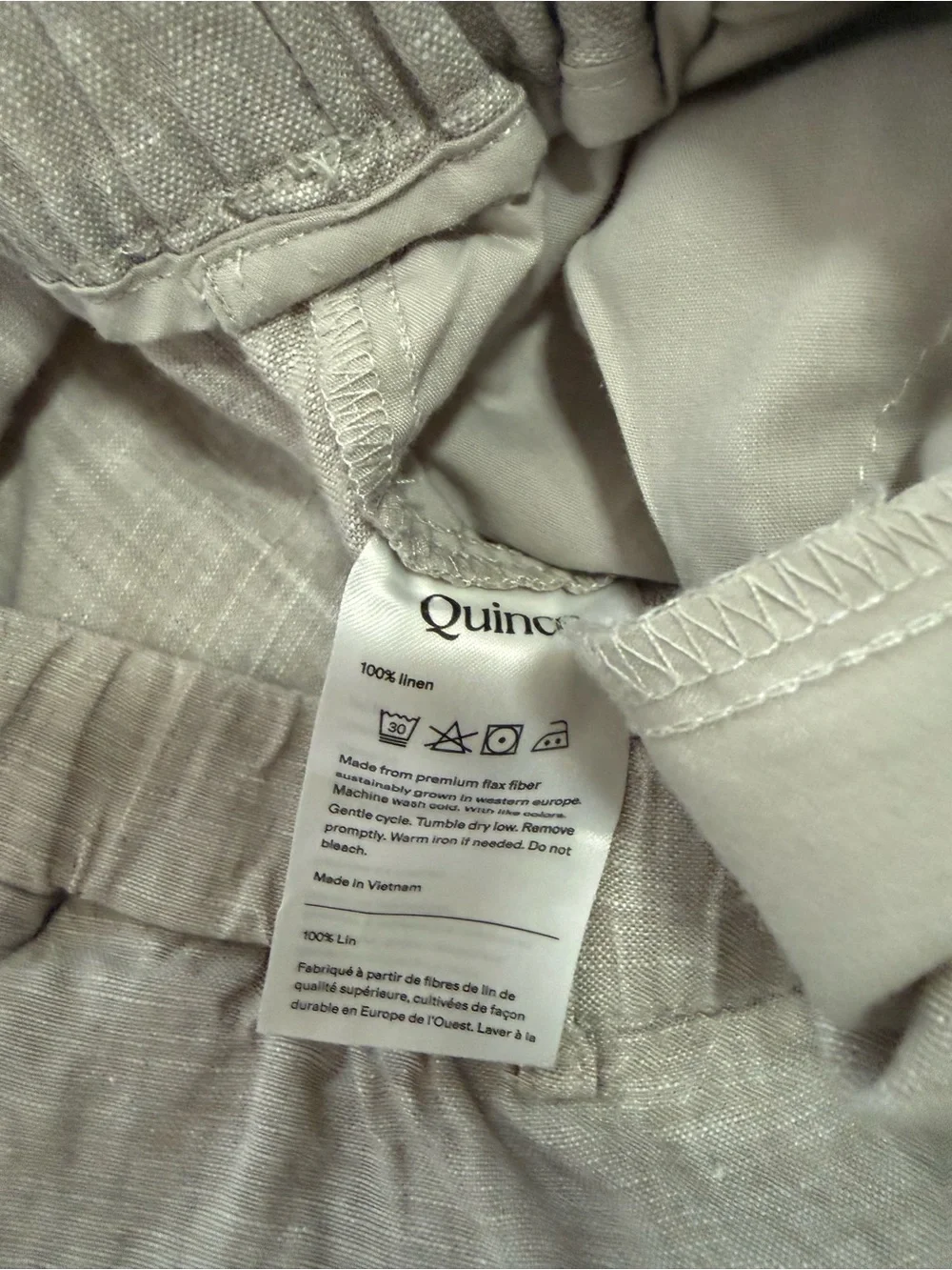 Quince 100% European Linen Pants